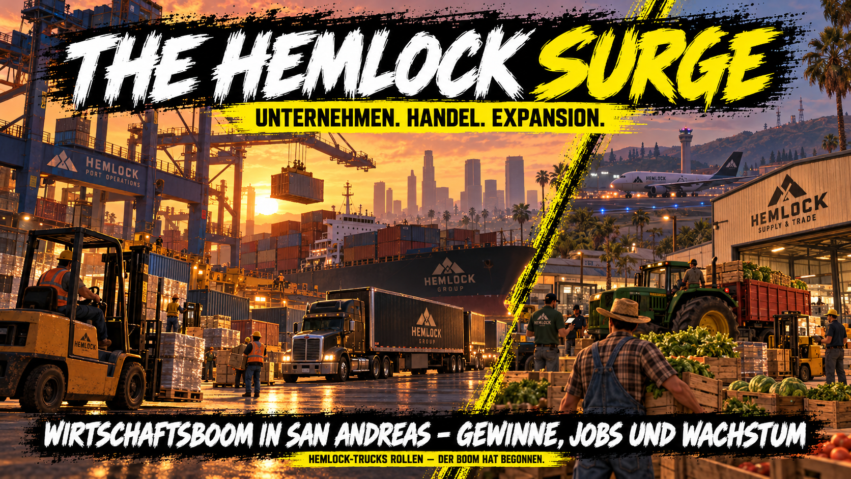 The Hemlock Surge – Unternehmen erobern San Andreas